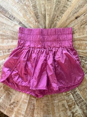 Free People Take me home pink shorts